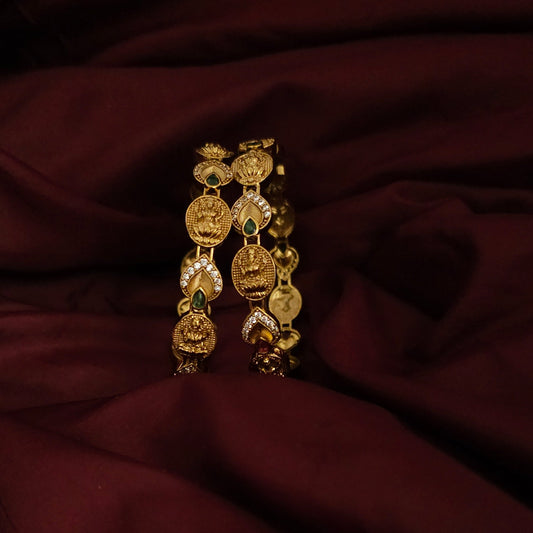 A Set of 2 Temple Treasure Bangle Set