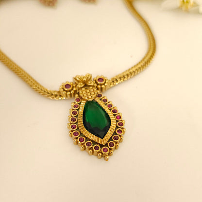 Kerala Palakka design Necklace Set
