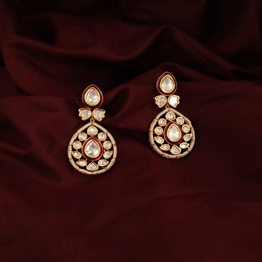 Royal Kundan Bloom Earrings