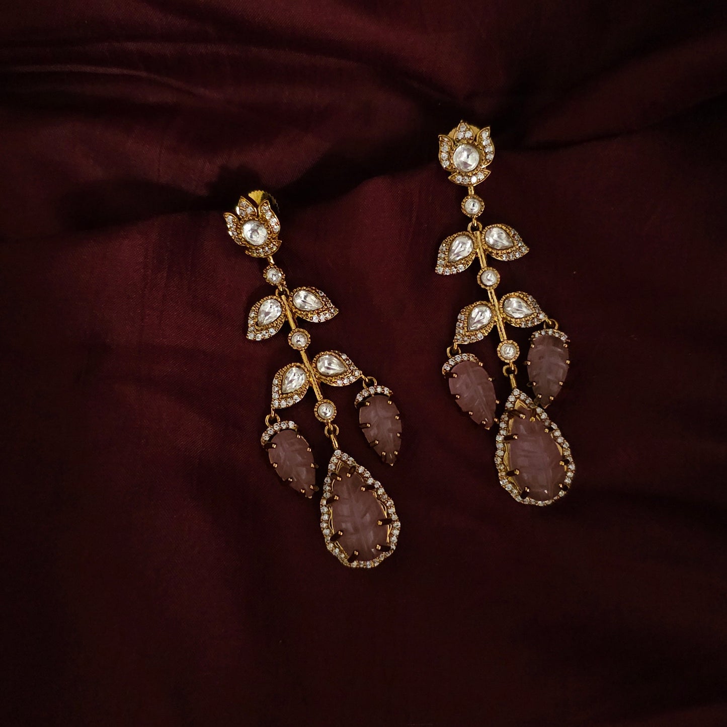 Dewdrop Statement Earrings