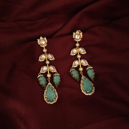 Dewdrop Statement Earrings