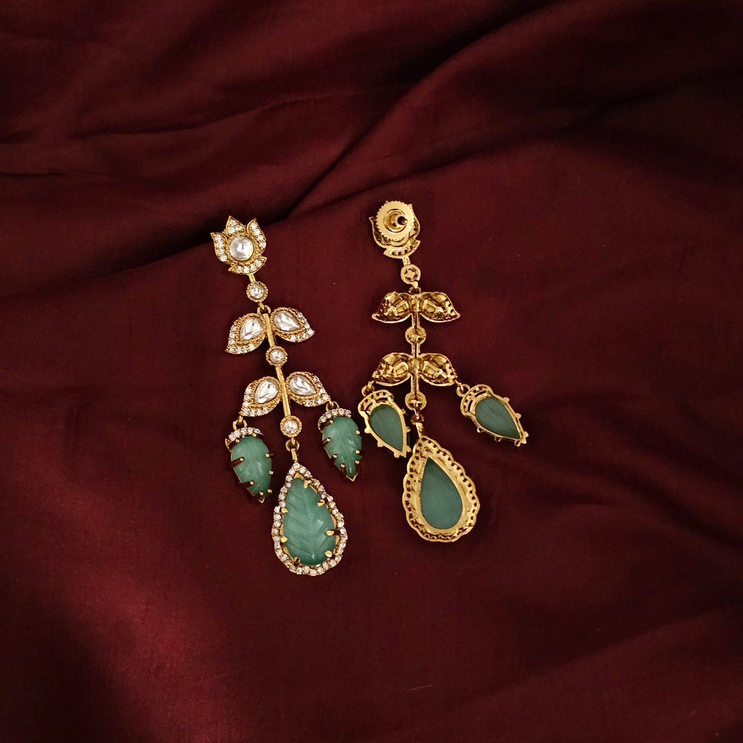Dewdrop Statement Earrings