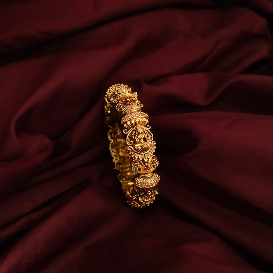 Divine Goddess Antique Gold Bangle