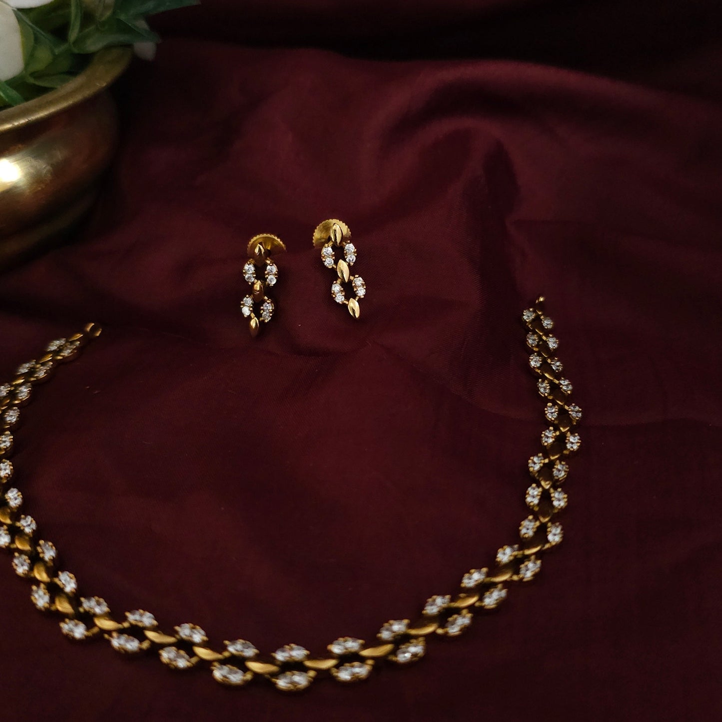 Celeste Crystal Necklace Set