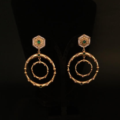 Heritage Halo Statement Earrings